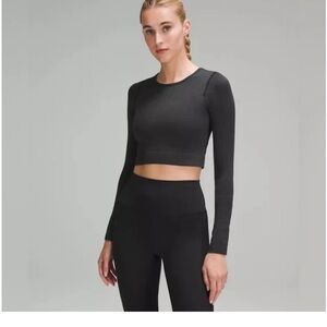 LULULEMON Ebb to Street Long-Sleeve Shirt in Black